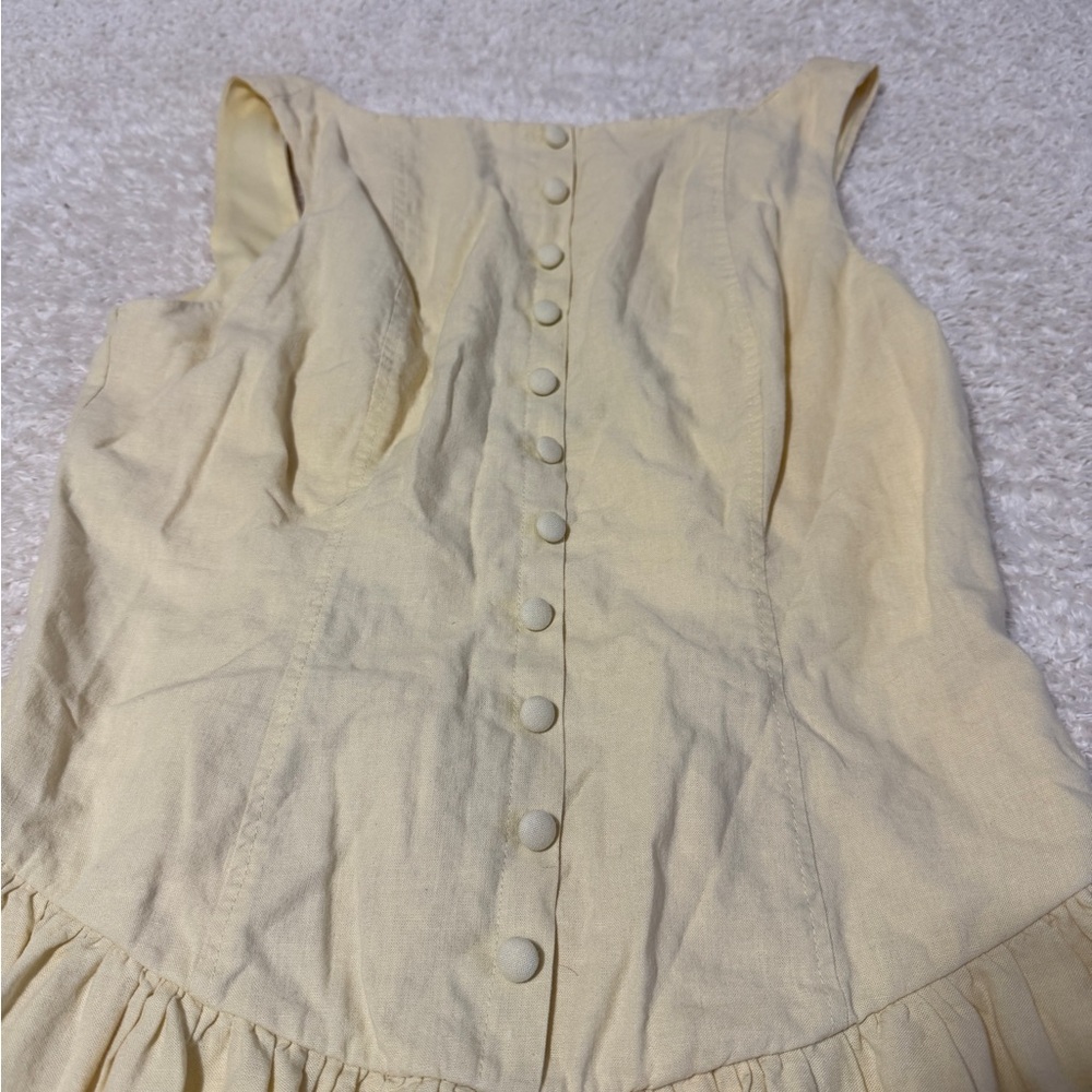 Wild Fable Yellow Top/mini dress - Picture 2 of 4